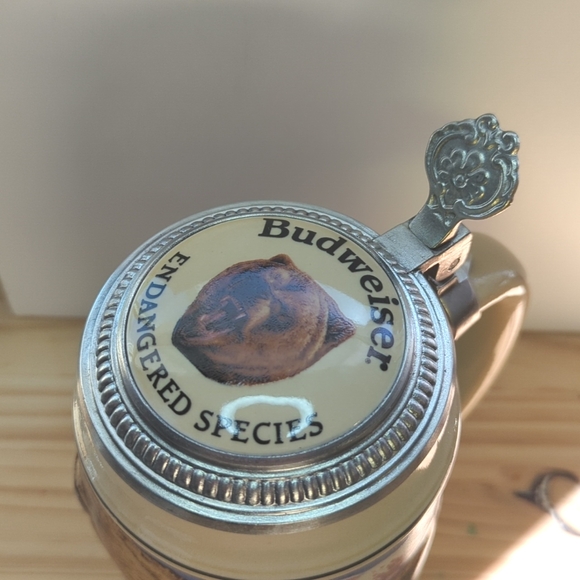 Budweiser "Grizzly Bear" Stein - Picture 4 of 8